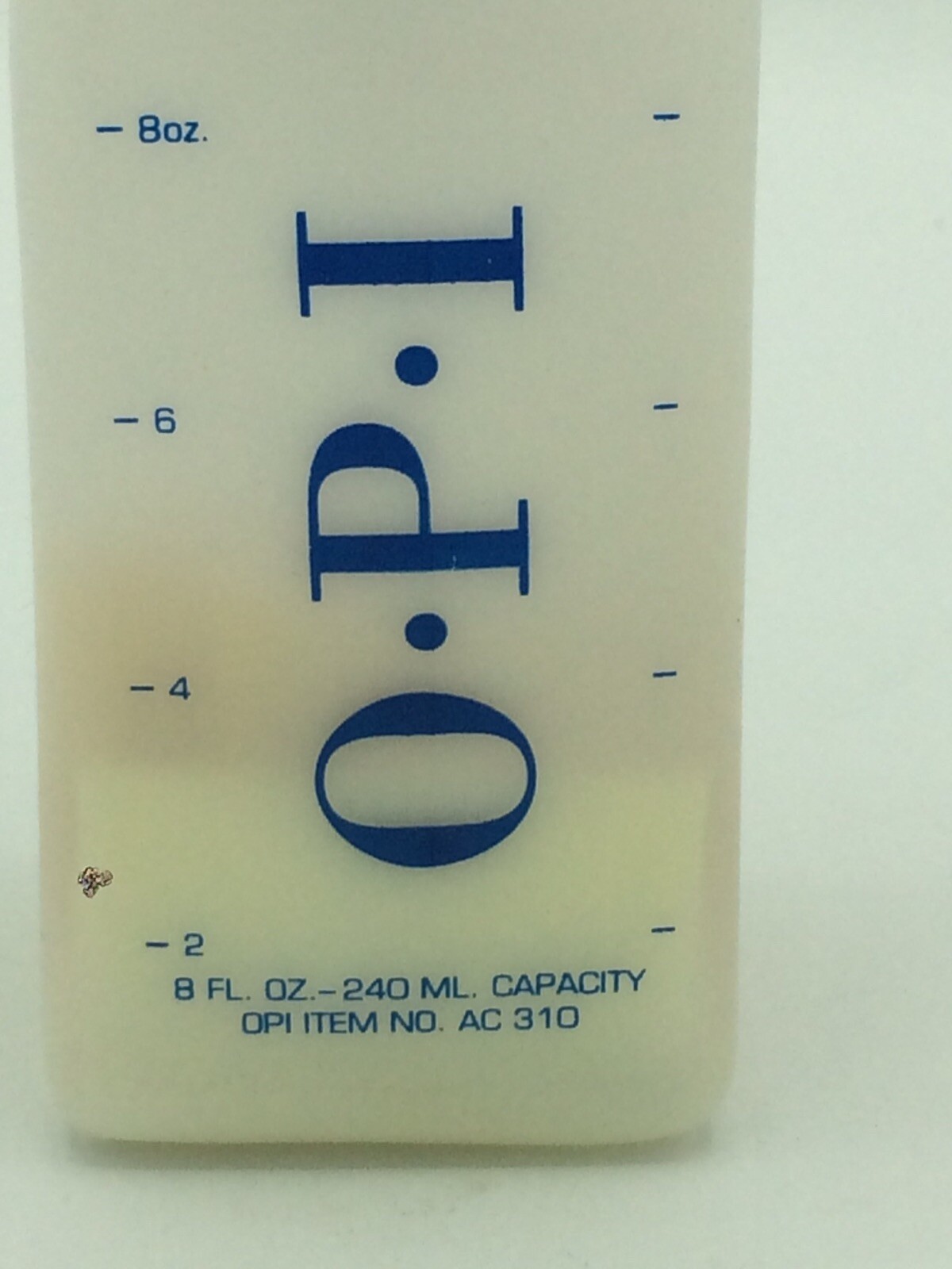 OPI FLUID DISPENSER BOTTLE 8 Oz Nail Polish Remover ACETONE Brush Cleaner NEW