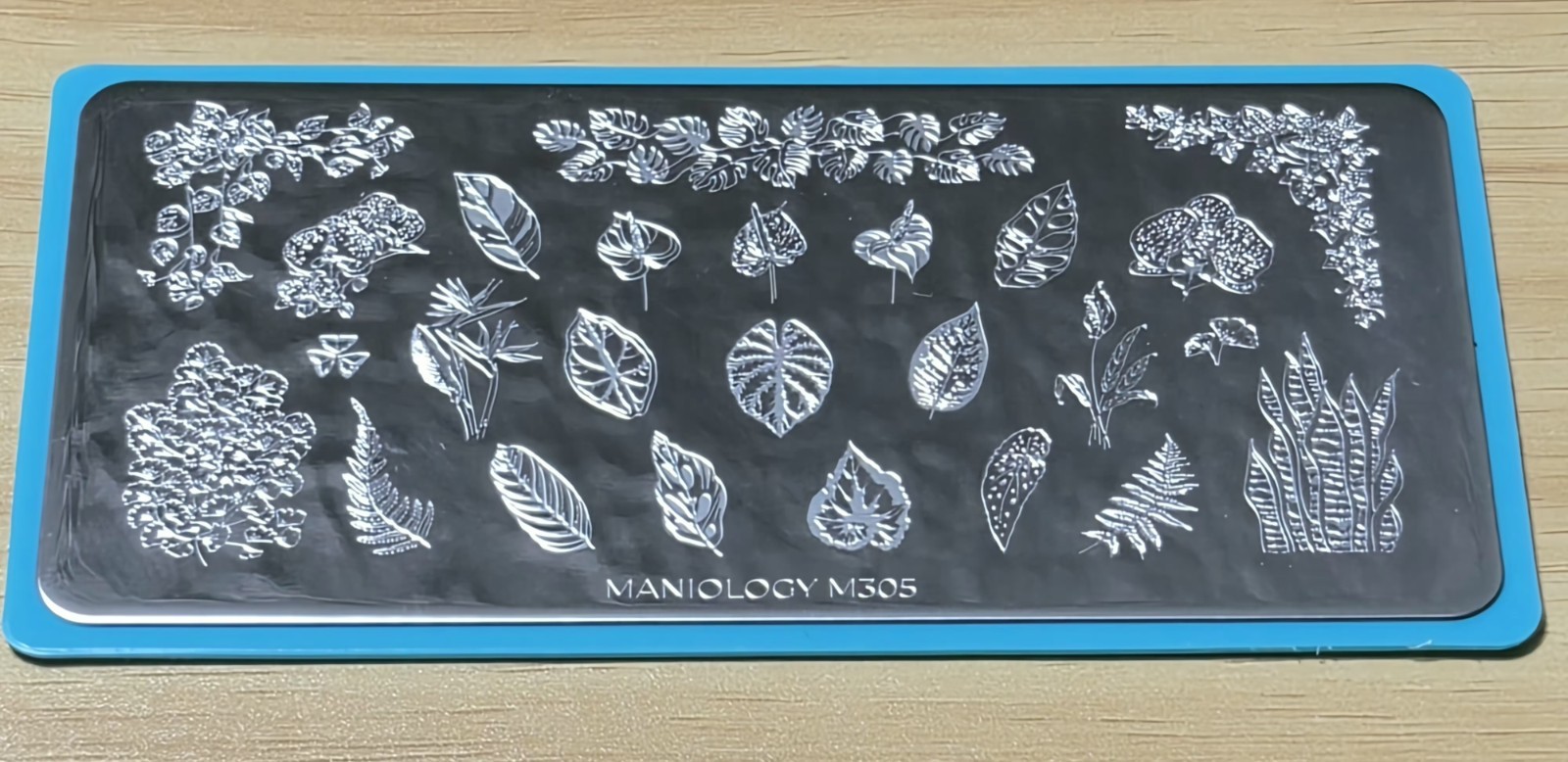 Maniology Nail Stamping Plate Lot M280 M068 M305 HTF Retired Mushroom Forest Lot