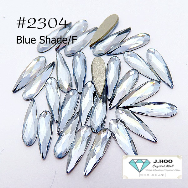 Swarovski 2304 Raindrop Flat Back 10*2.8mm(8pcs)