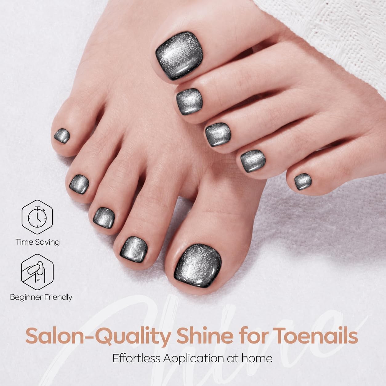 Cat Eye Magnet Set, 15PCS Multi-Shape Nail Magnet for Cateye Gel Polish, Hear…