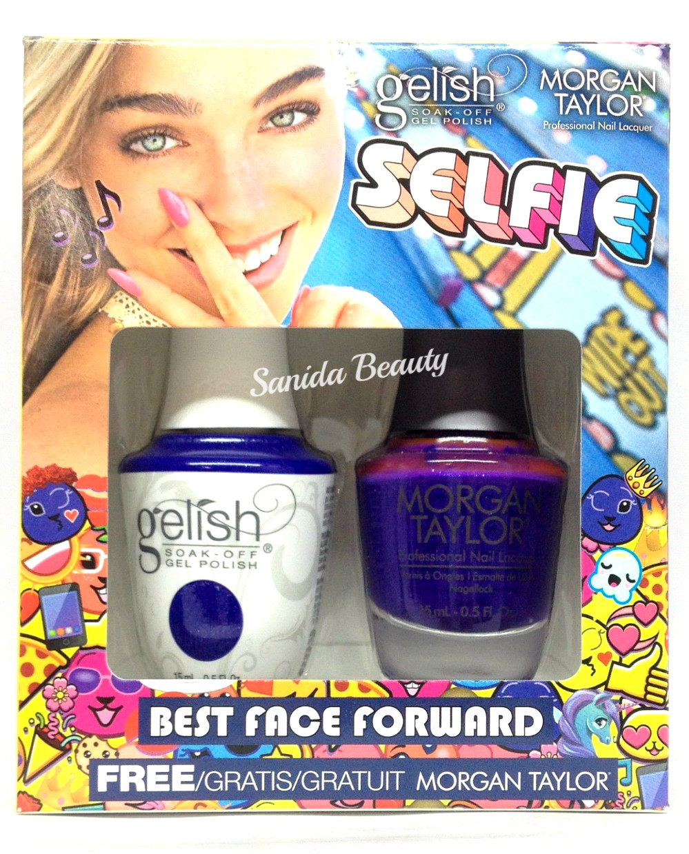 Harmony Gelish AND Morgan Taylor – SELFIE Collection – Choose YOUR DUO