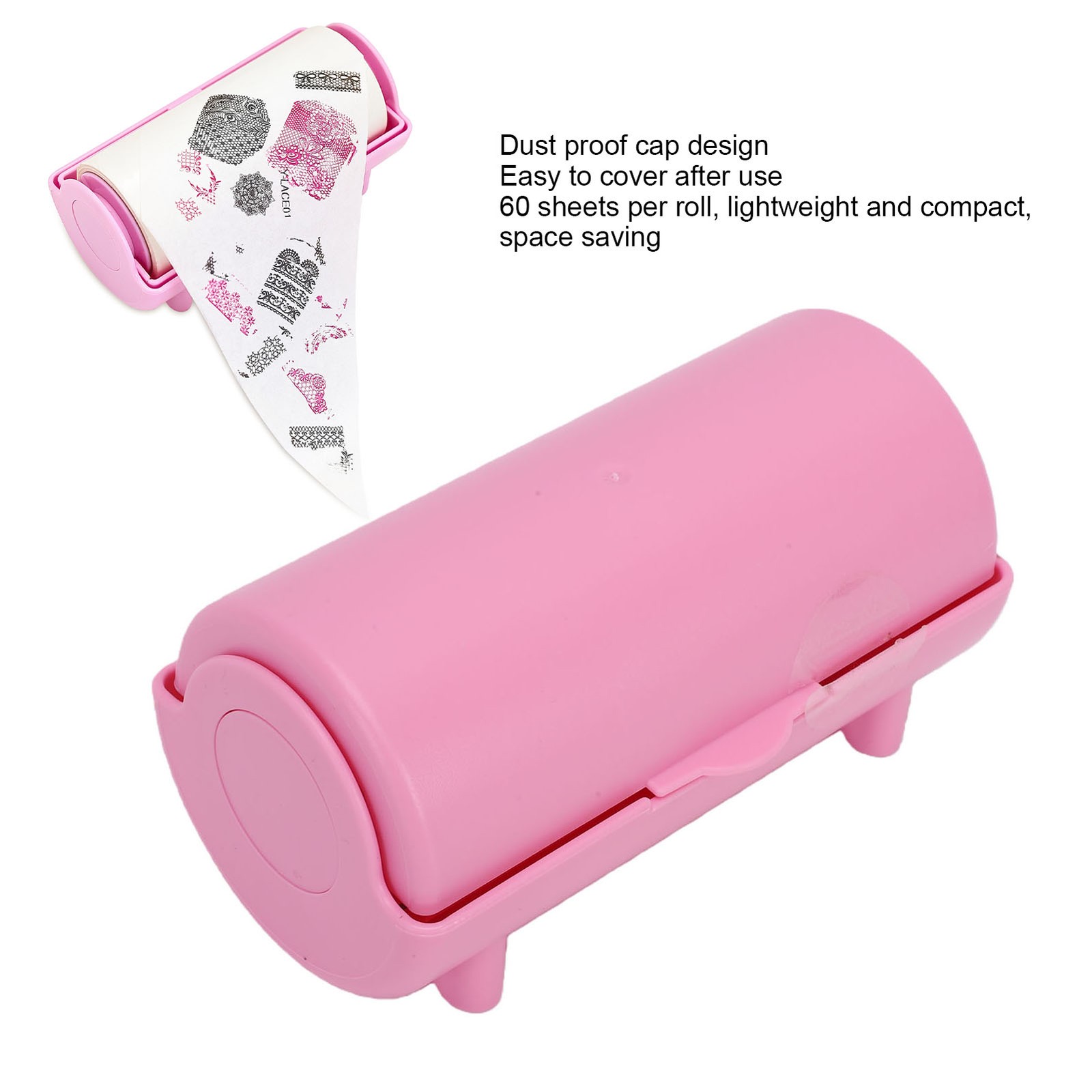 Rolls Nail Stamper Cleaner Instant Cleaning Tool For Nail Art Easy To Use