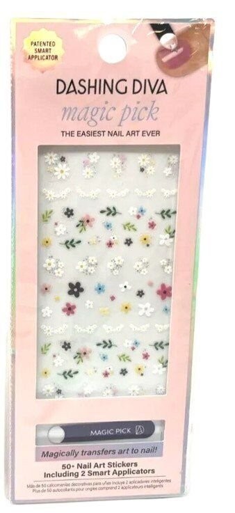 Dashing Diva Magic Pick 50+ Nail Art Stickers, Farmer’s Market