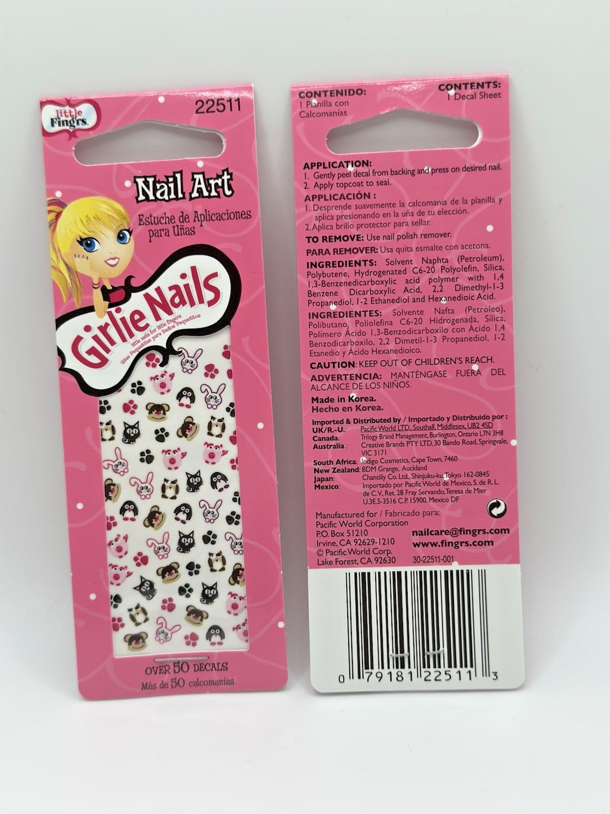 Girlie Nails 144pcs Fing’rs| Bulk Nail Art Set | NEW | Salon, Gift, Resale 💅