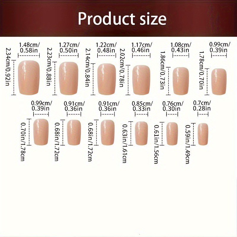 48 Pieces of Nail Gloss Finish, Cute Cat Paw Fake Nail Art in Pink and Purple