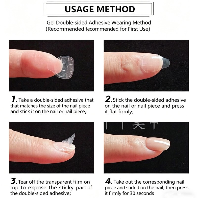 Handmade Kitty Cat Eye Press on Nails Cute Glitter Flash Fake Nail Sticker Set
