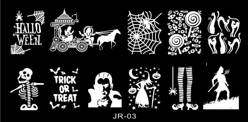 1Pc Nail Art Stamp Plate Geometric Line DIY Stamping Image Plate 6*12CM Nail Sta