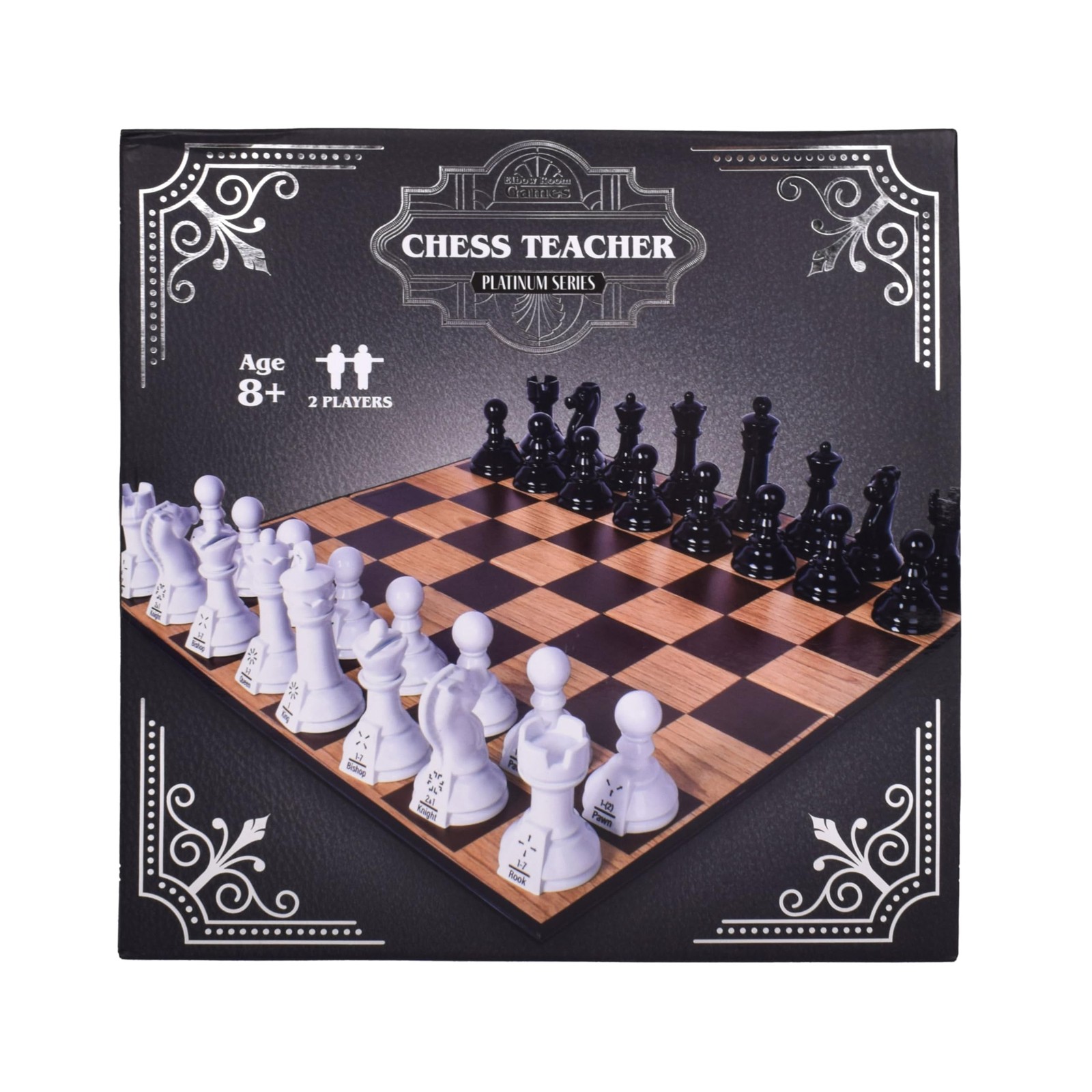 2.5 inches (W) x 10.5 (L) x 0.5 (H), White. Brown, and Black