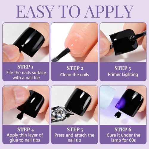 Toe Nail Press ons – 120pcs Press on Toenails for Women, Toe Soft Mauve Pink