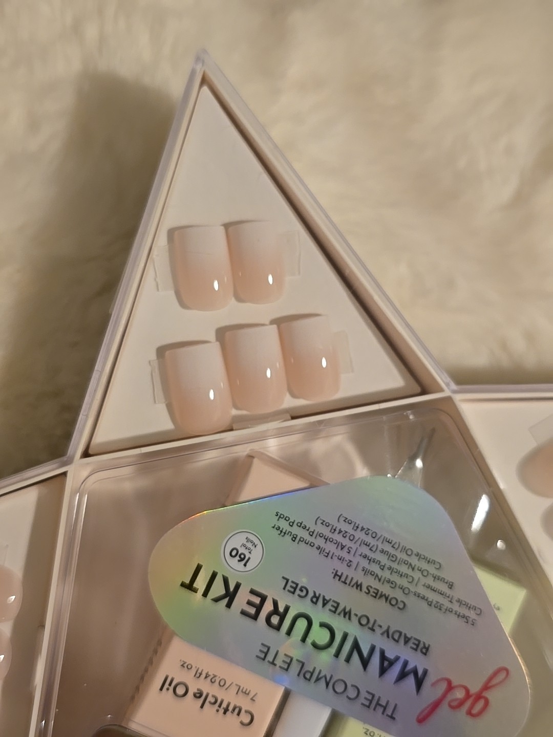 Nail Reformation Press On Nails Star Box Bare Essentials French Square