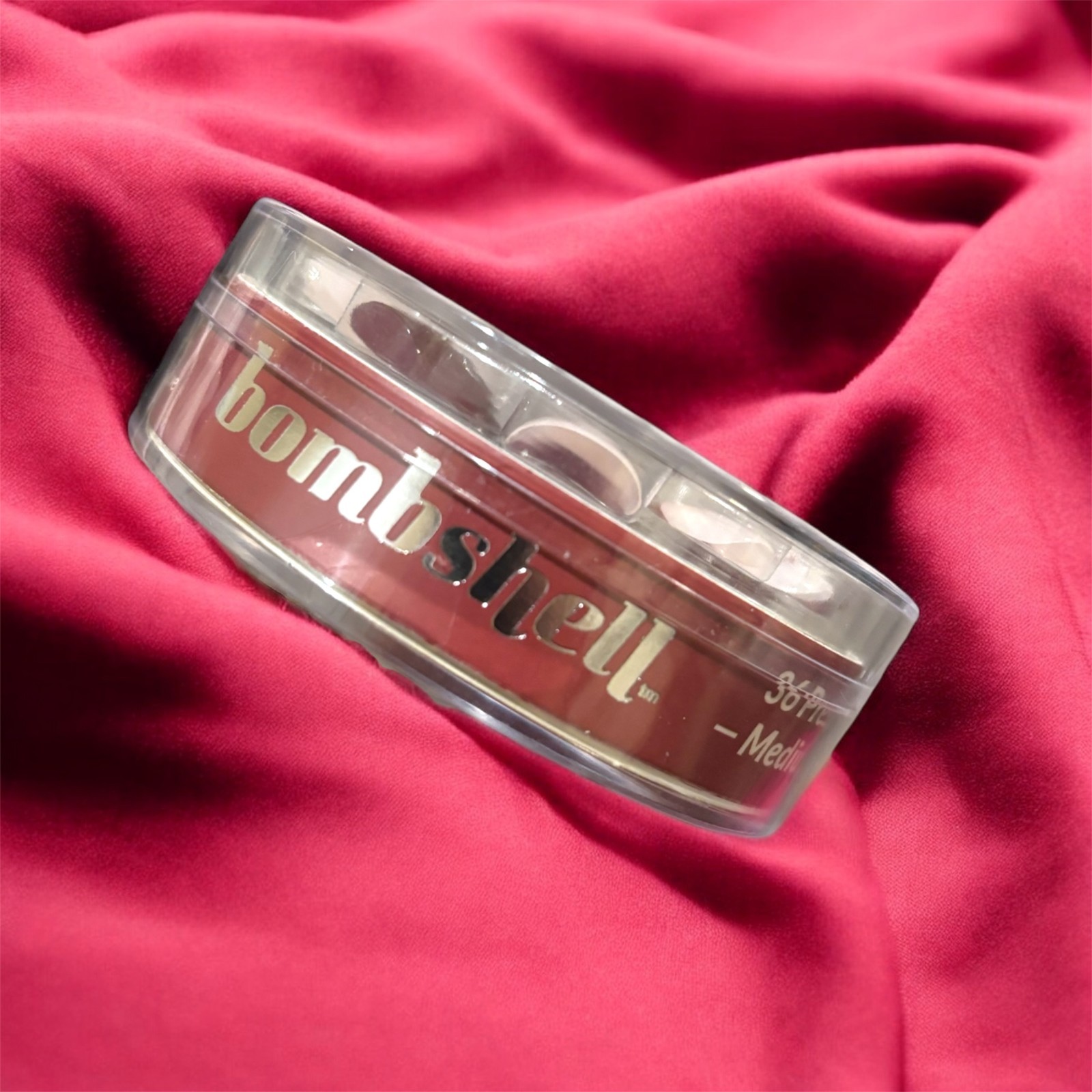 BOMBSHELL CHERRY DELIGHT Press-On Nails- INCLUDED 36 count, Glue Tube