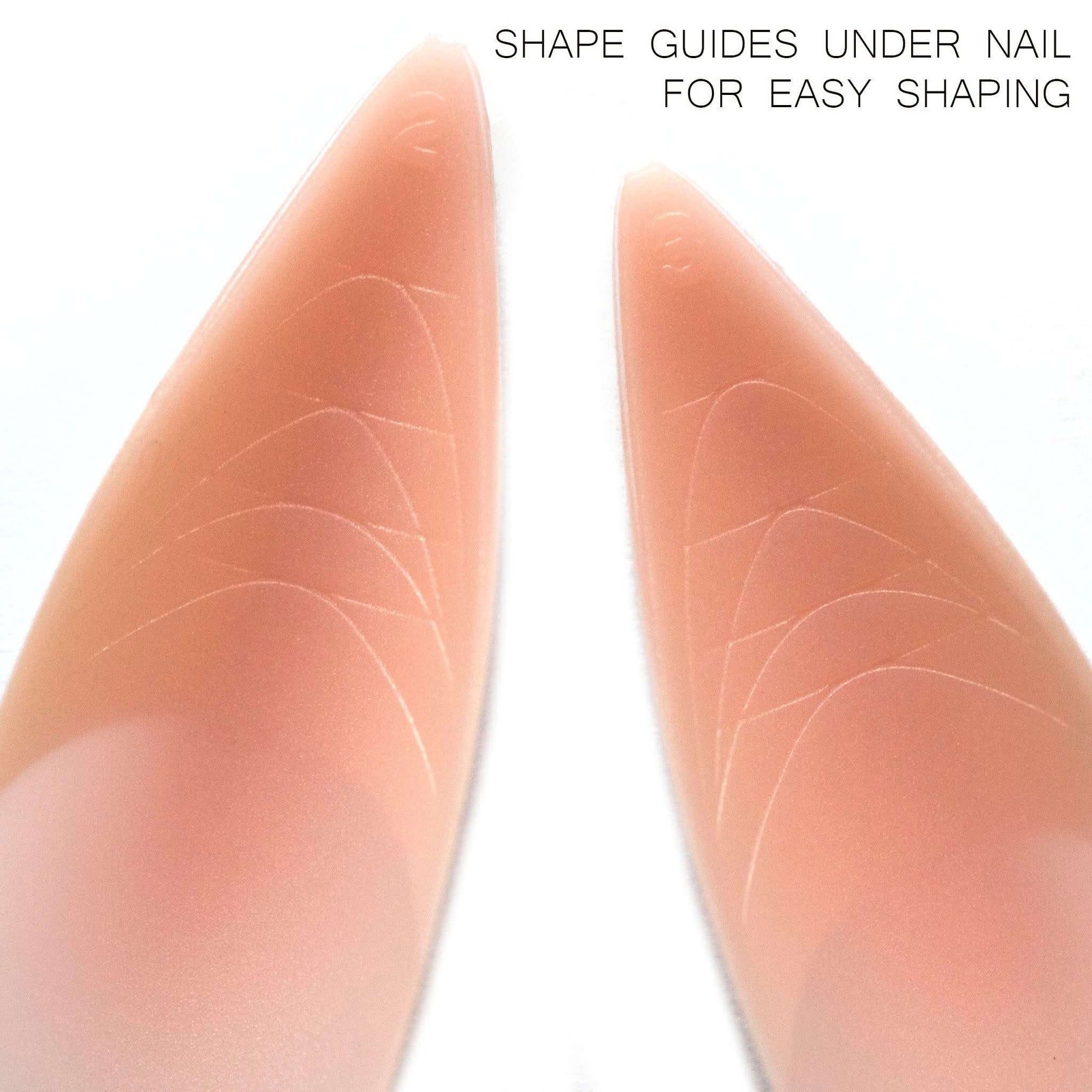 Siara Martin Beauty Devotion Press On Nails Floral Lace Matte Cream Stiletto Kit