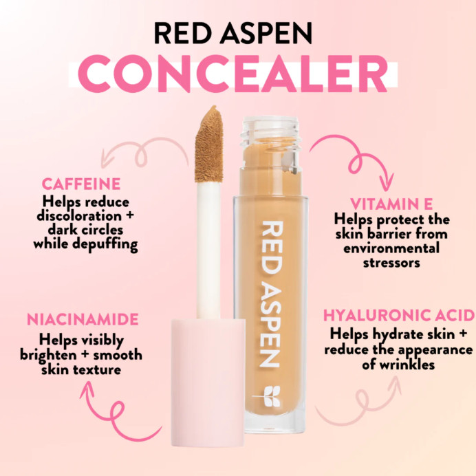 NWT red aspen Makeup Commit