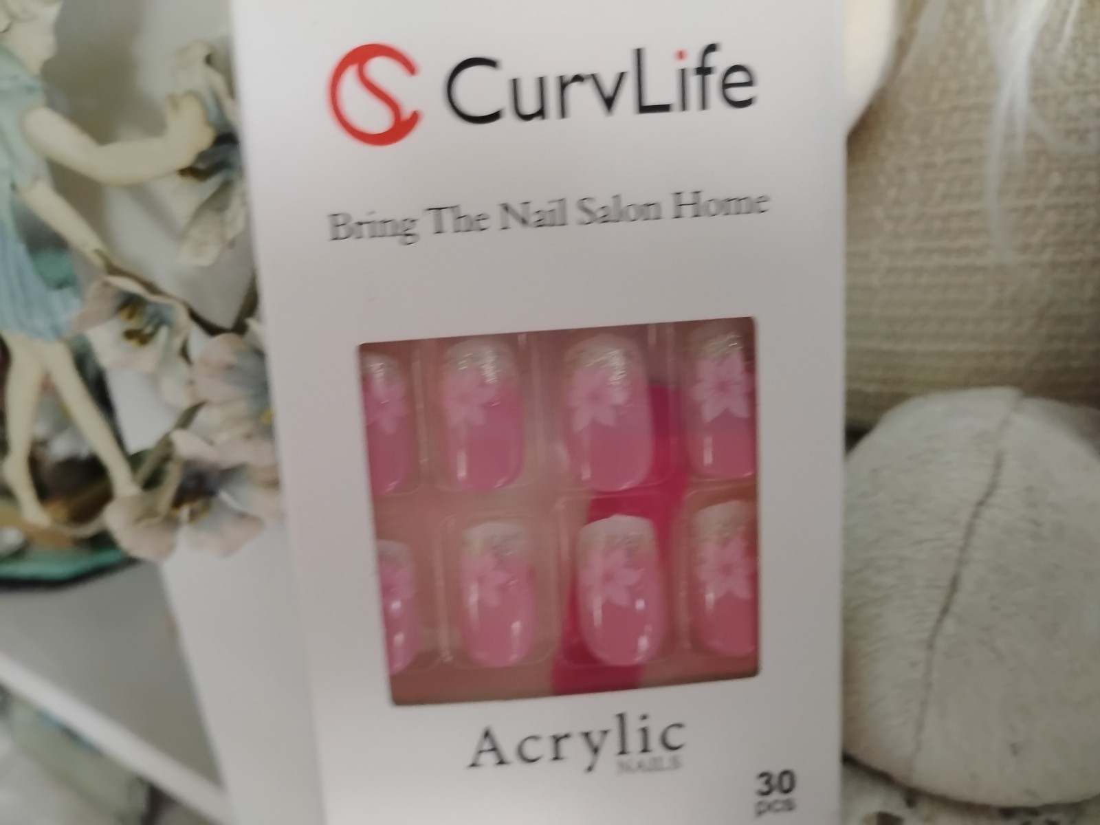 CurvLife Press on Nails Assorted Lot Of 4 New Sealed
