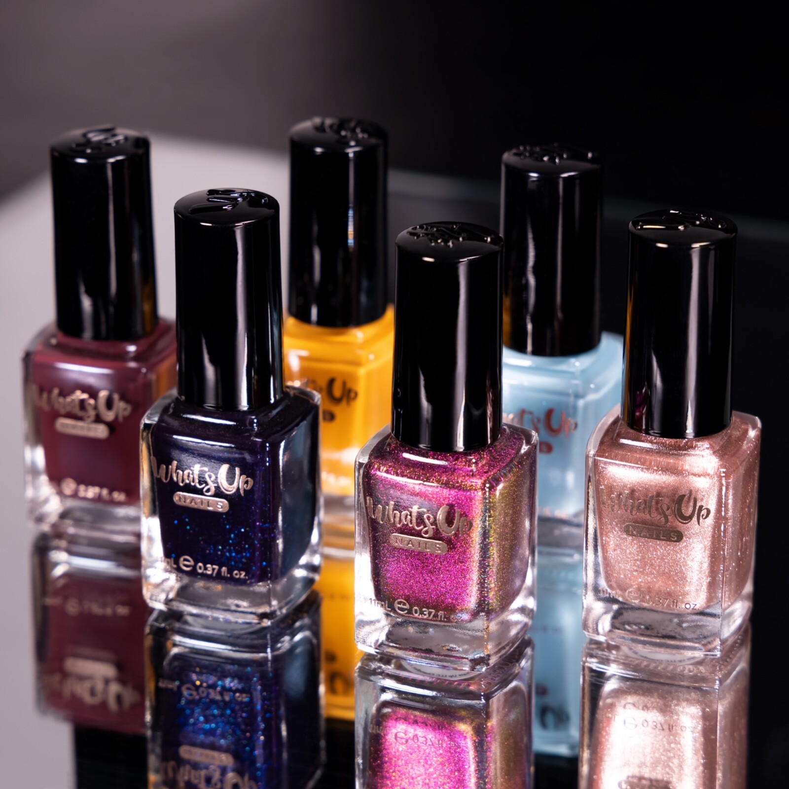 Shorter Days Collection (6 Regular Polishes + Magnet), Nail Polish for Nail Art