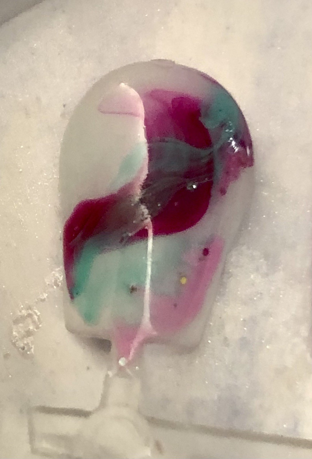 Gel Press on Nails 20pc set. Marbled. Free Set With Every Purchase.