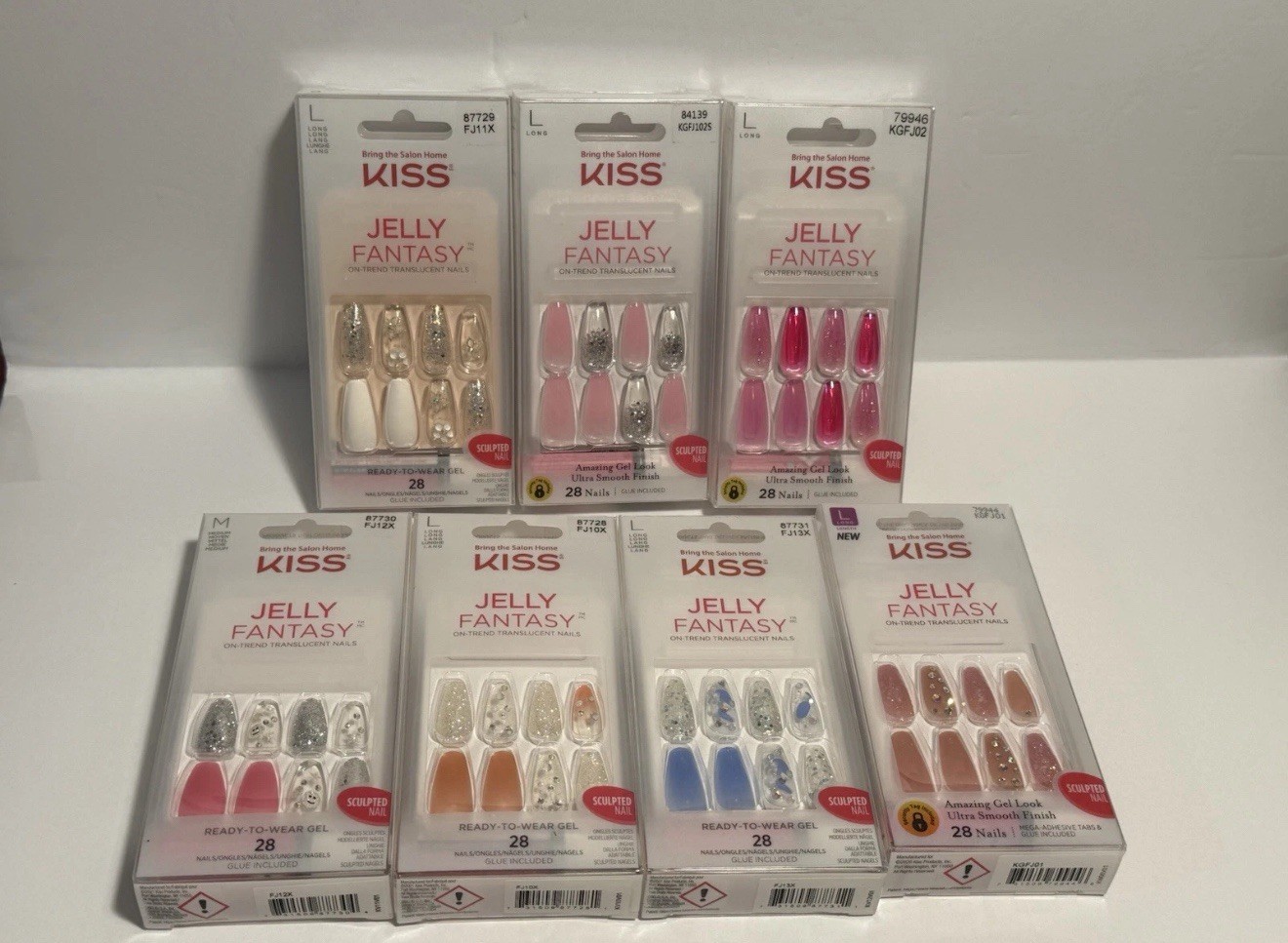 20,50,100~Kiss Nails,ImPress,PressOn,Acrylic,Fantasy,Voguish,Classy,*YOU CHOOSE*