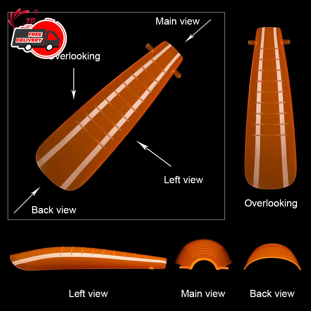 292pcs Nail Forms Dual Form Set Acrylic Extension Poly Gel False Nail Tips Kit