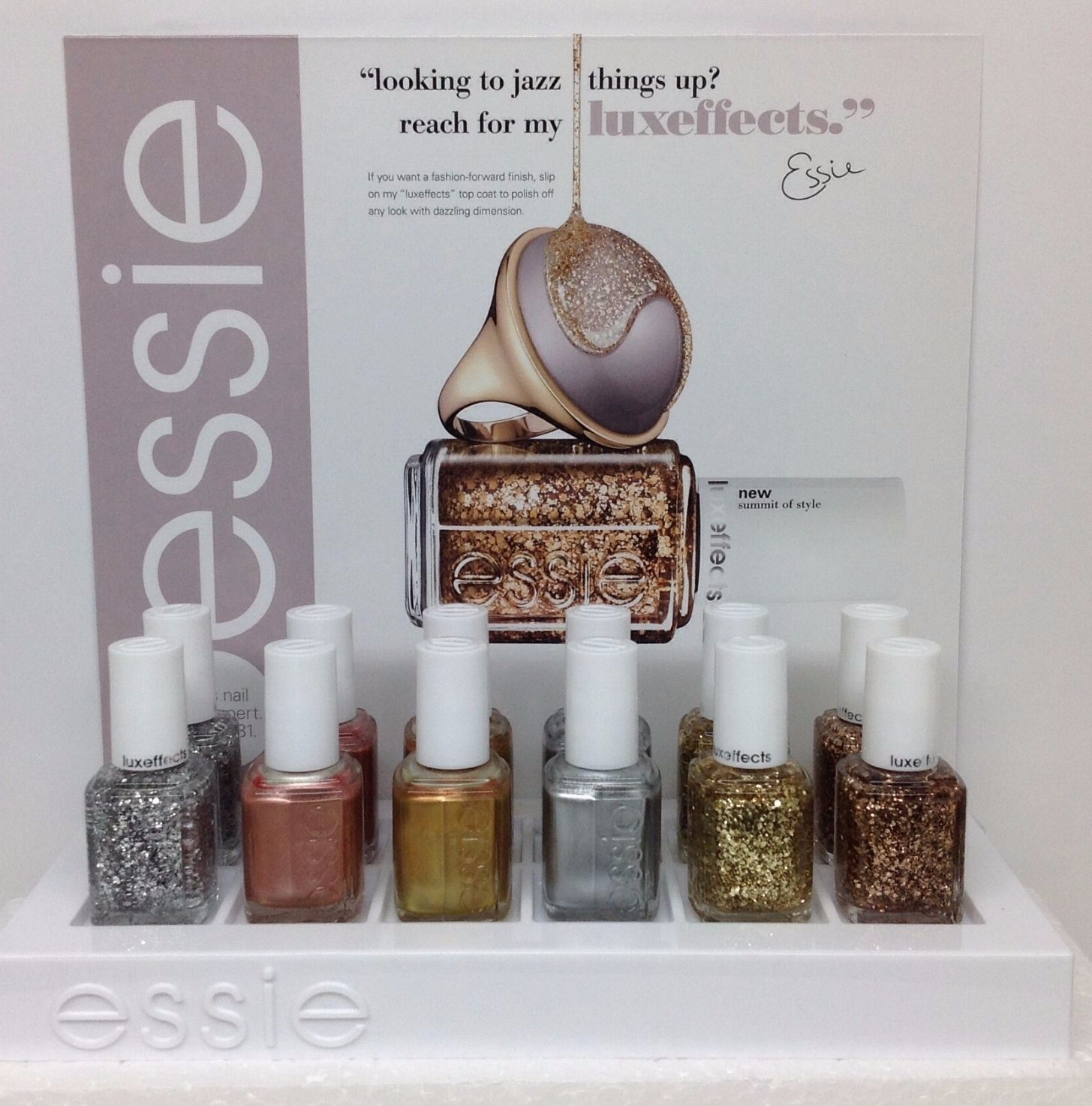 ESSIE NAIL LACQUER – LUXEFFECTS Collection 2014 -13.5ml /.46 oz- Pick any Color