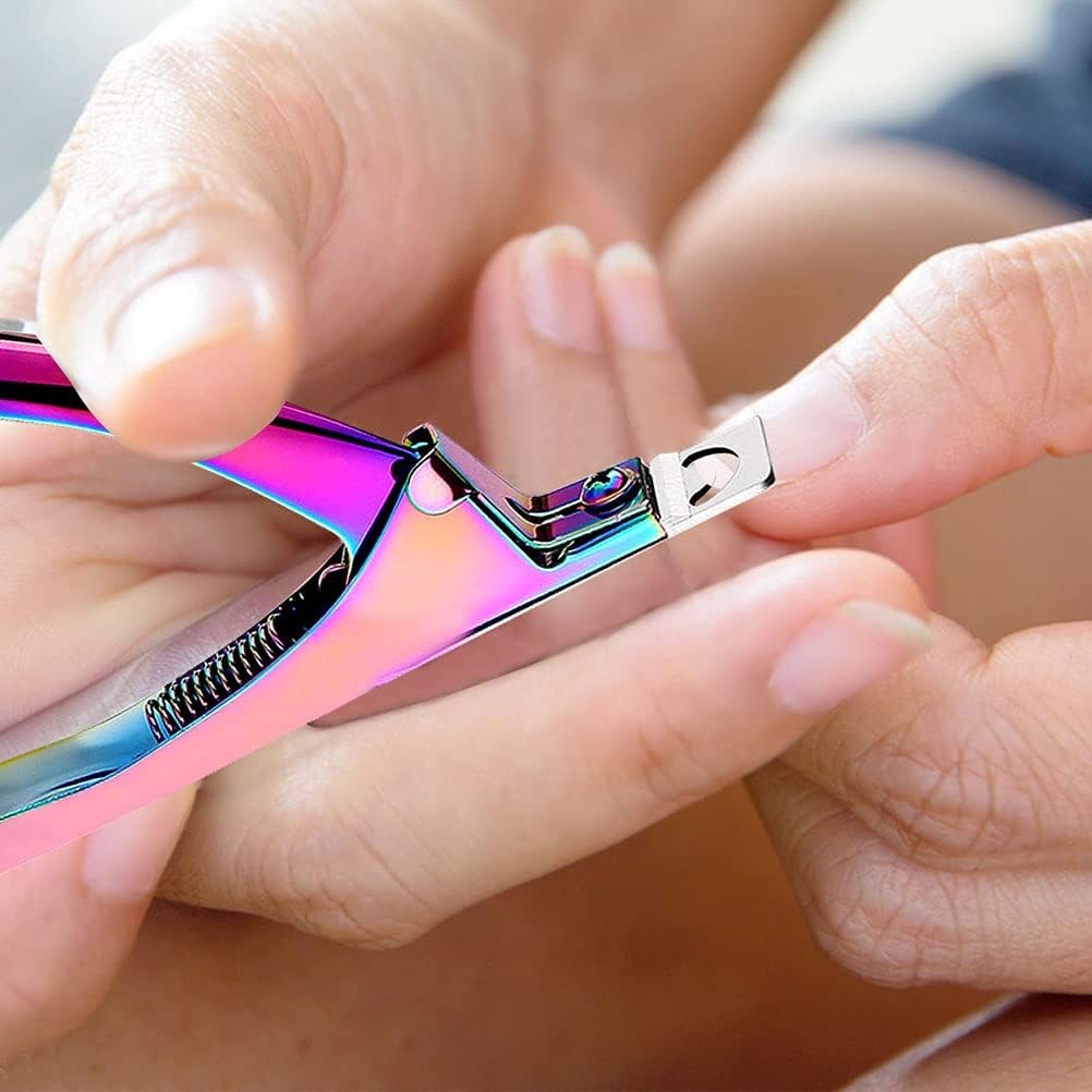 Professional Acrylic False Nail Clippers for Acrylic Nails Nail Tip Cutter Nail