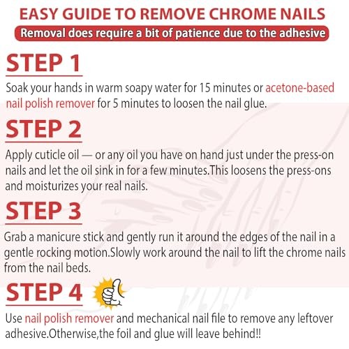Chrome Gold Press on Nails Medium Almond, Mirror Metal Stiletto almond gold