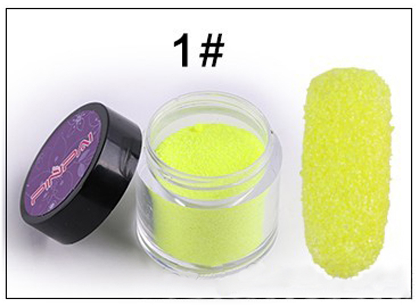 Glitter Neon DIY Manicure Pigment Nail Art Sugar Powder