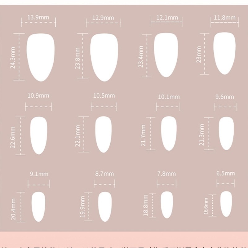 Salon Quality French Blue Fish Scale Press On Nail Almond Shape Easy To Apply