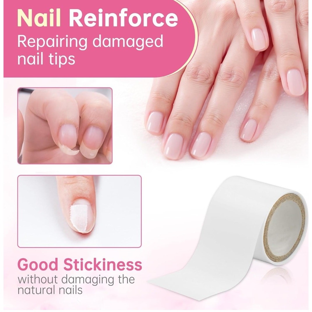 Self Stick Silk Nail Wrap | Nail Repair Wrap
