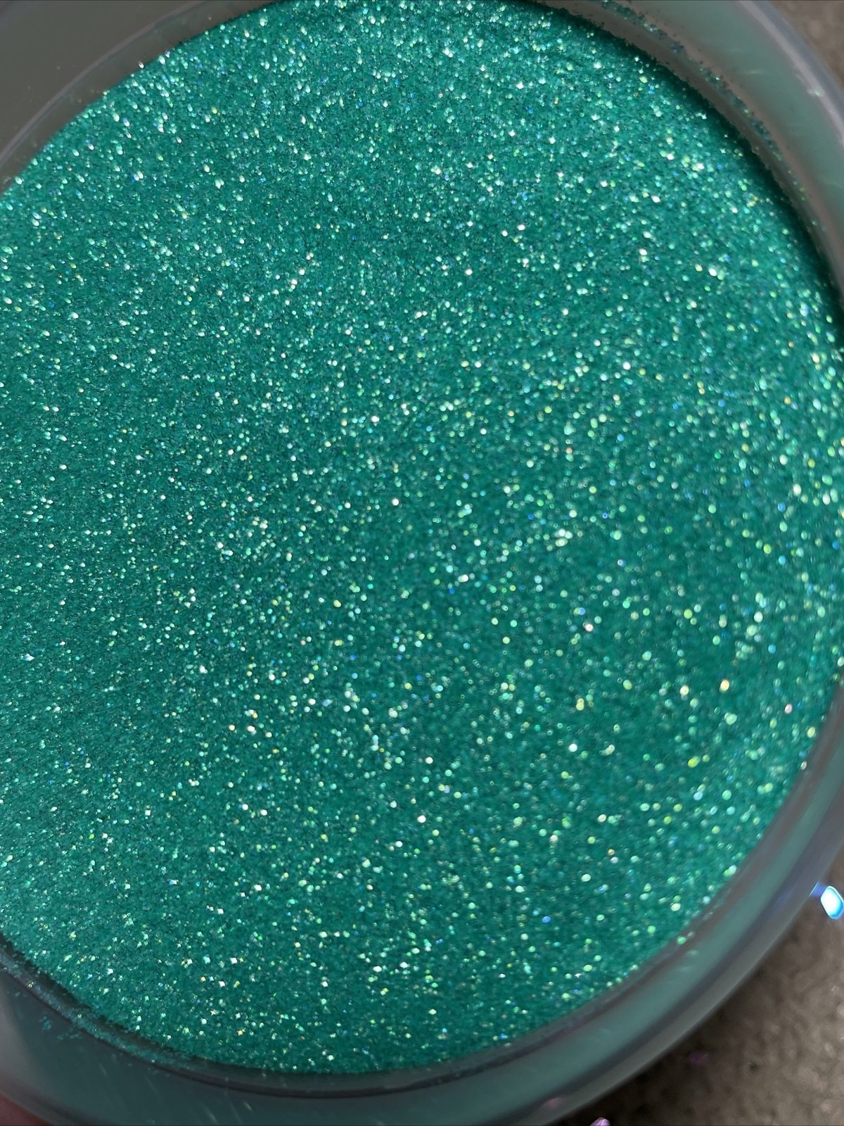 50G Solvent Resistant 0.2MM Iridescent shape Glitter Nail Art Face Crafts