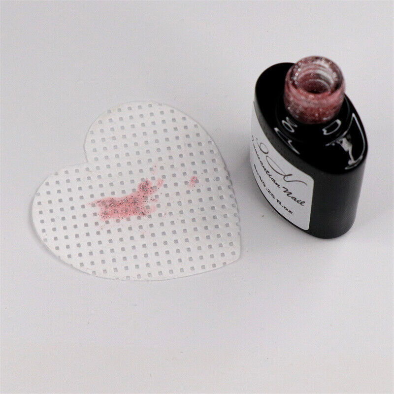 200pcs/box Lint Free Nail Wipes Cotton Pads Nail Polish Remover Cleaning Wipes