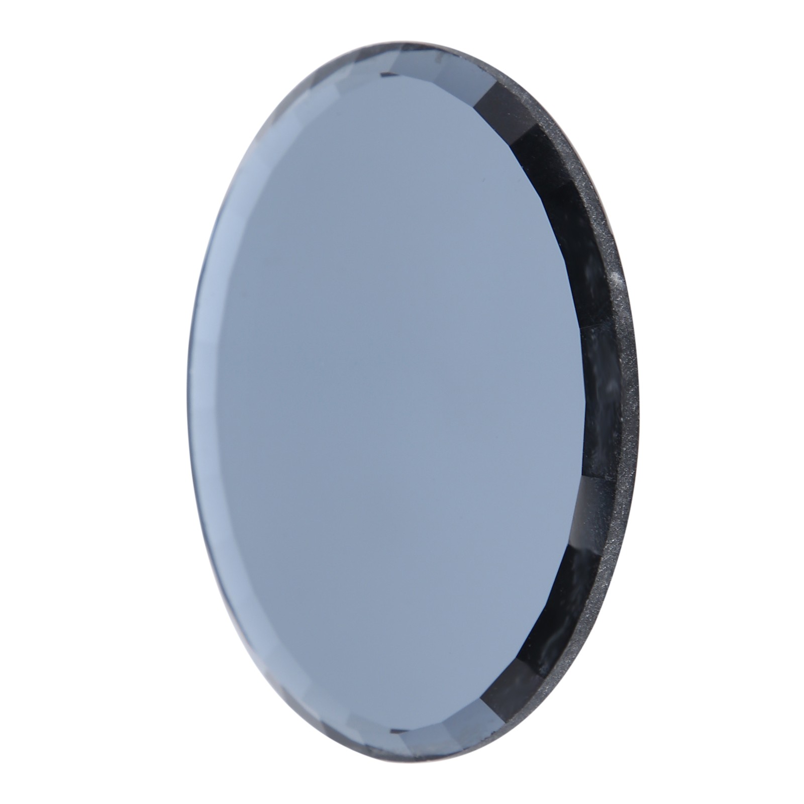 False Nail Mirror Glass Display Board Manicure Drawing Color Mixing Tool (Black)