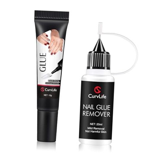 10g Semi-Solid Glue and 20ml Pinpoint Glue Remover semi glue and remover kit