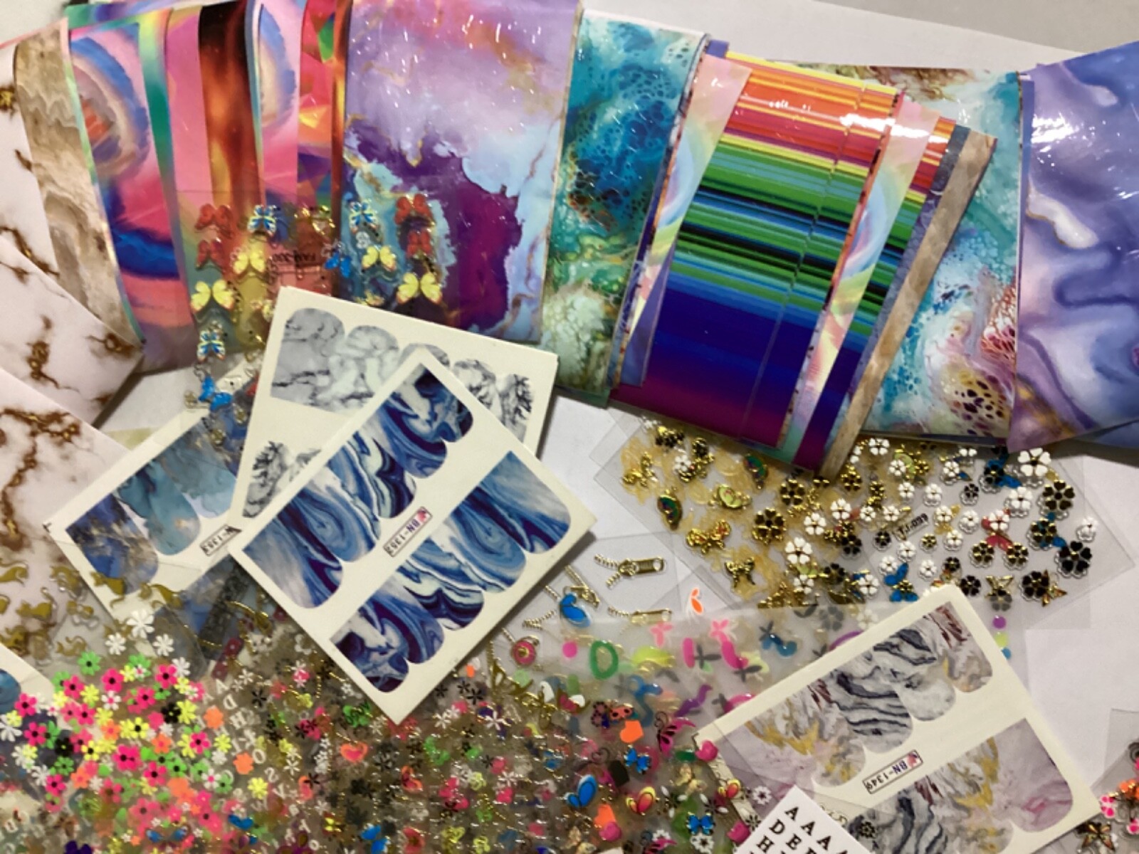 5pc Nail Sticker Lot