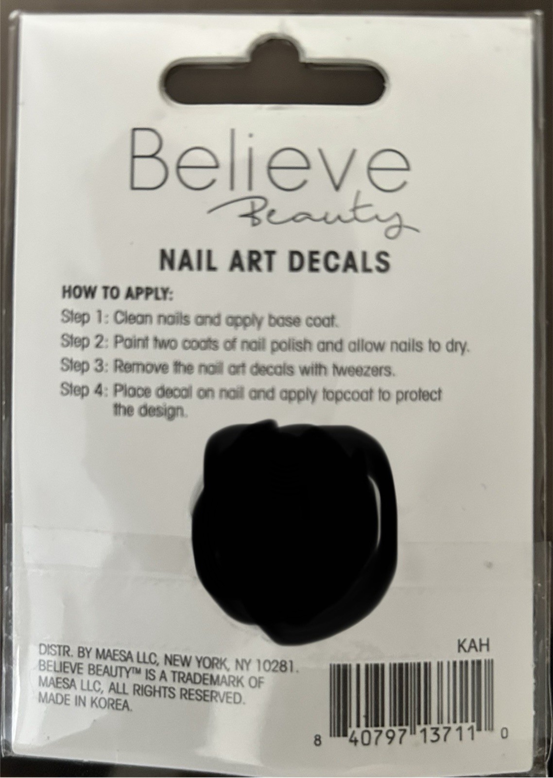 New-Never Used/NailArt Stickers/Easy To Apply/Easy To Remove/No UV Required/3D