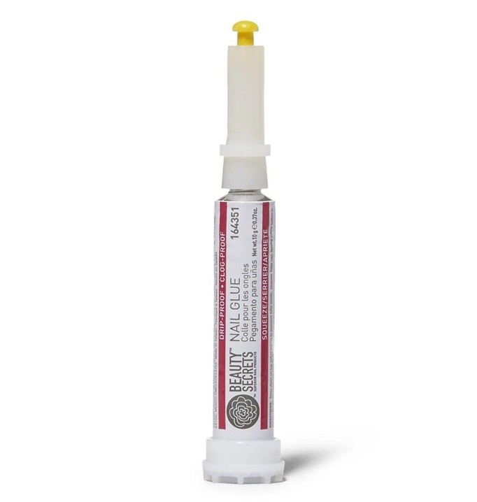 Beauty Secrets Drip and Clog Proof Nail Glue 0.37 Oz 1 NEW