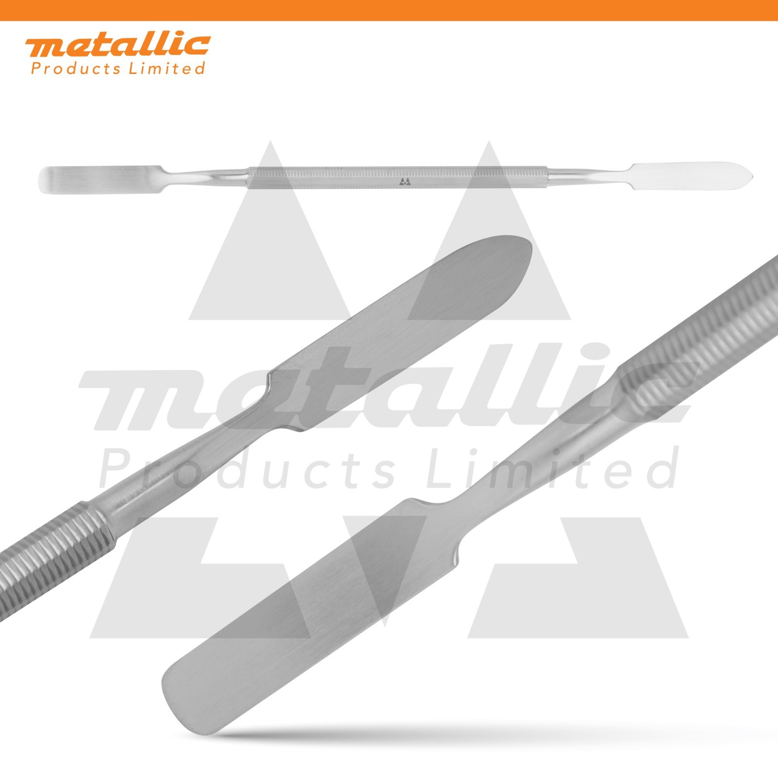 Double Ended Nail Spatula Stainless Steel Acrylic Gel UV Nail Art Tool UK