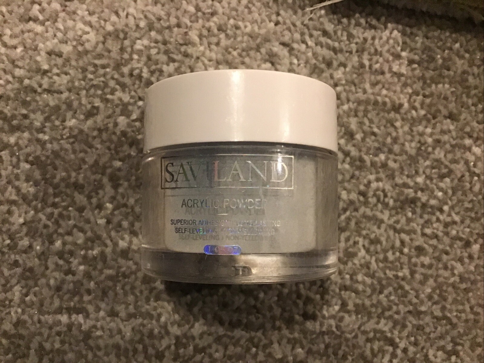 Saviland Excelsior Nails Art Acrylic Powder 30g Grey BOXED