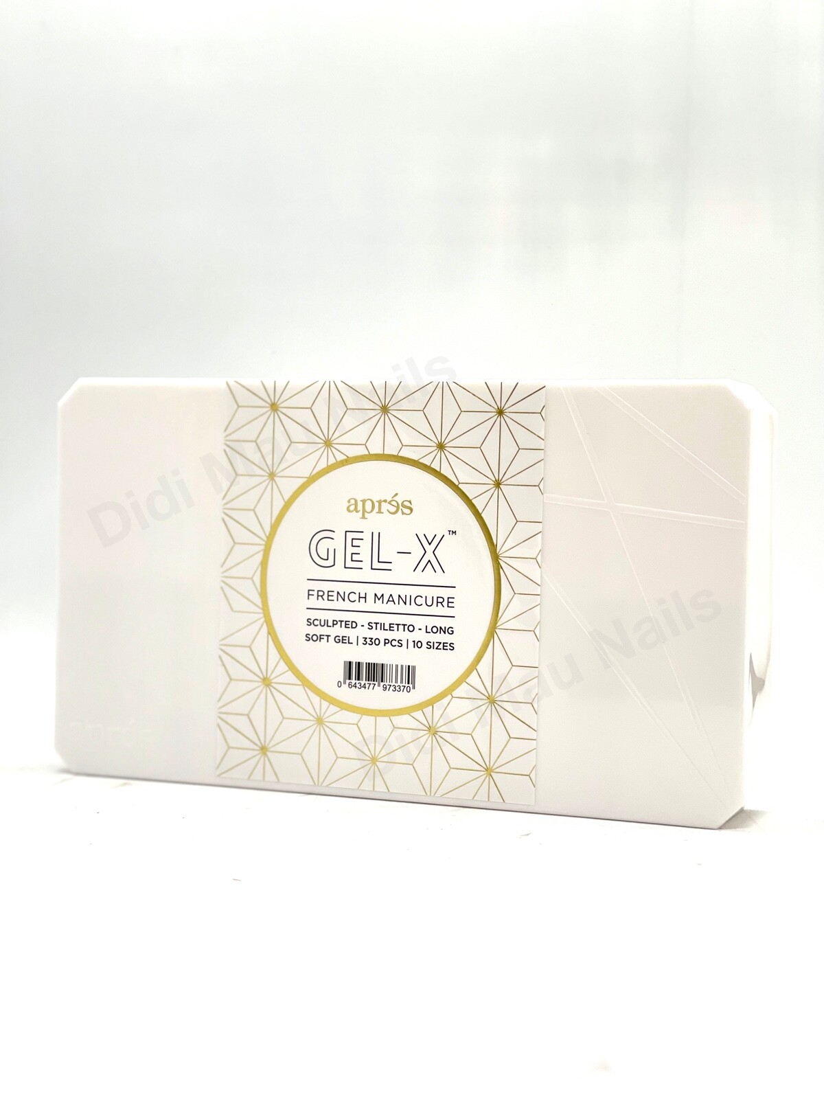 Apres GEL-X FRENCH MANICURE ✨ SCULPTED STILETTO LONG 🔥SOFT GEL 330 PCS 10SIZES