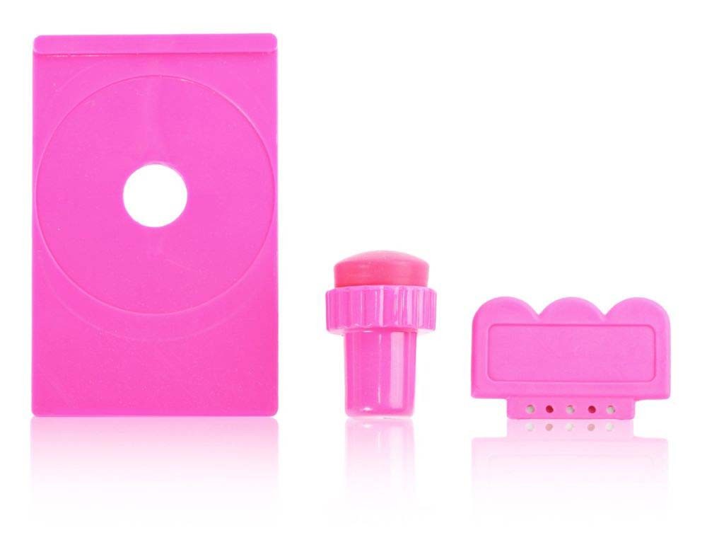 SHANY Stamping Nail Art Image Plate Holder/Scraper/Stamper – All in one set