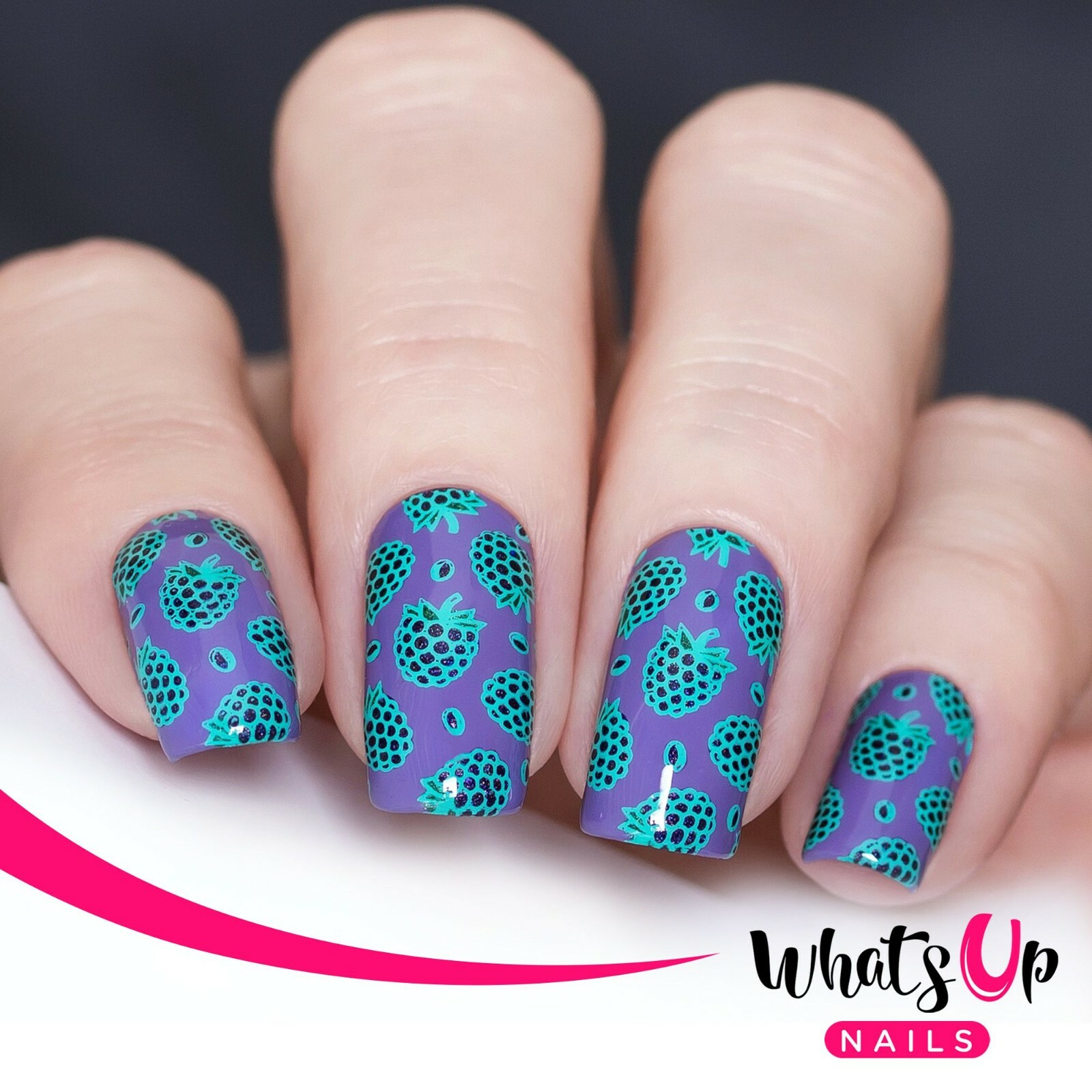 B061 Summer in the Countryside Stamping Plate For Stamped Nail Art Design