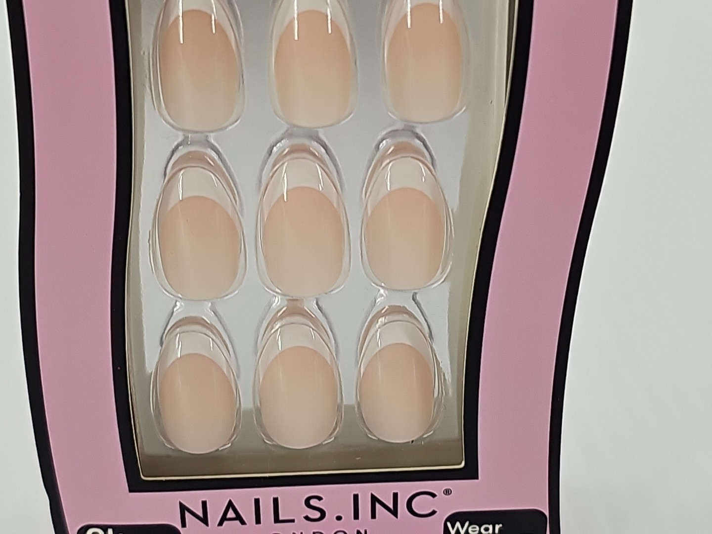 Nails.Inc London • I Say Snow & Feeling French • Quick & Easy Press-On Nails [P]