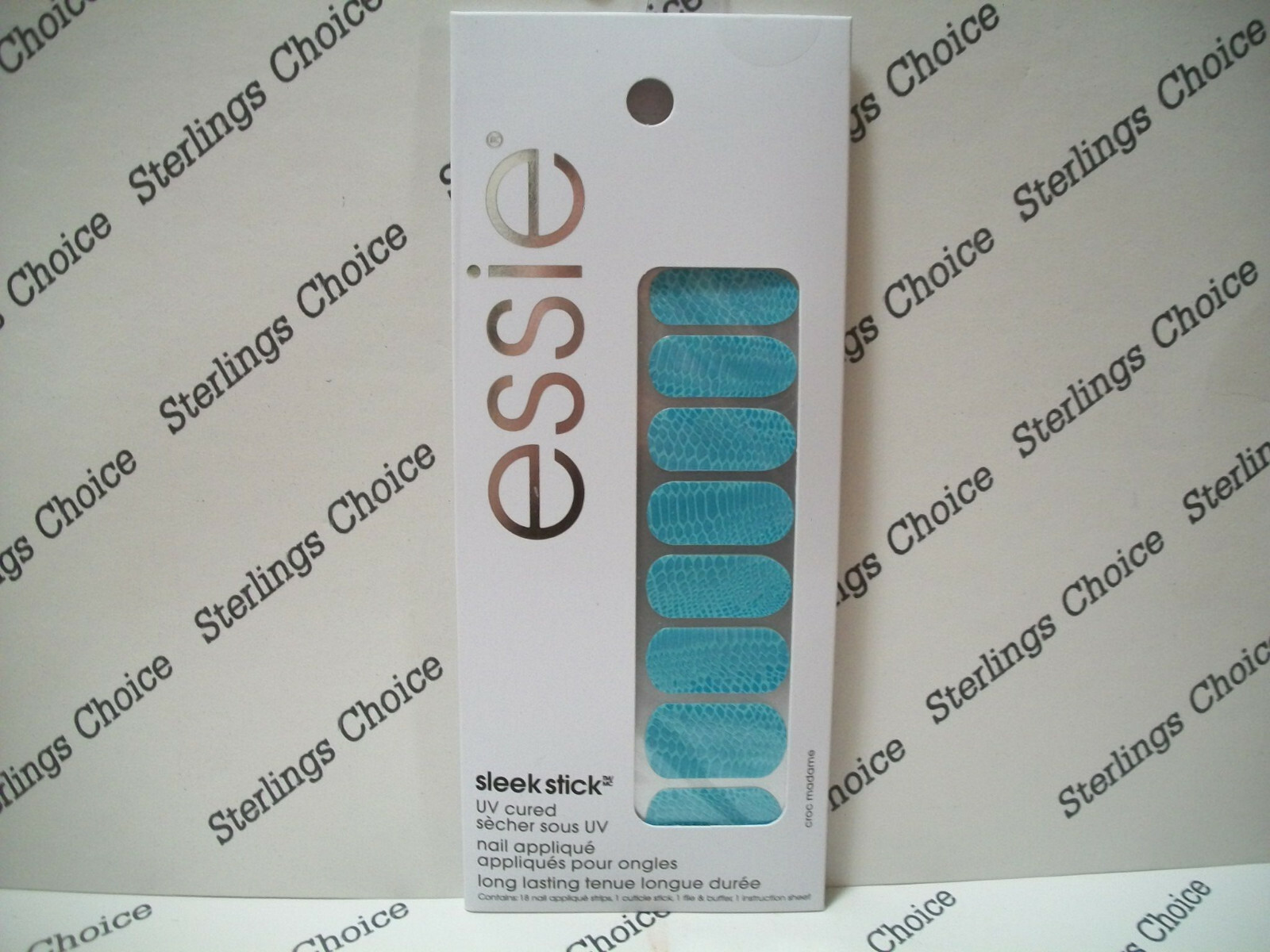 Essie Sleek Stick Nail Stickers #220 Croc Madame