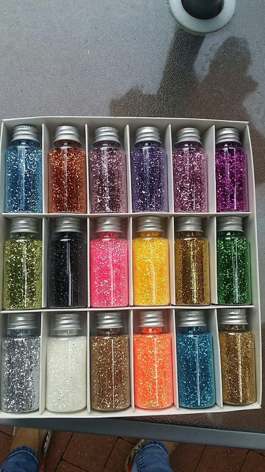 2 packs of gliter for nail art and crafts. Choose 1 get other random colour free