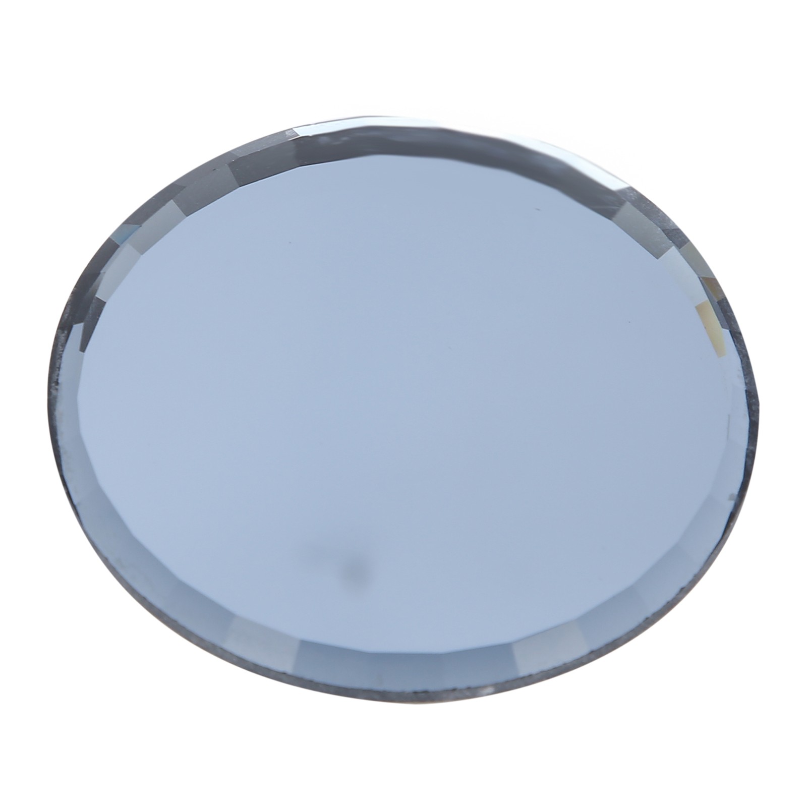 False Nail Mirror Glass Display Board Manicure Drawing Color Mixing Tool (Black)