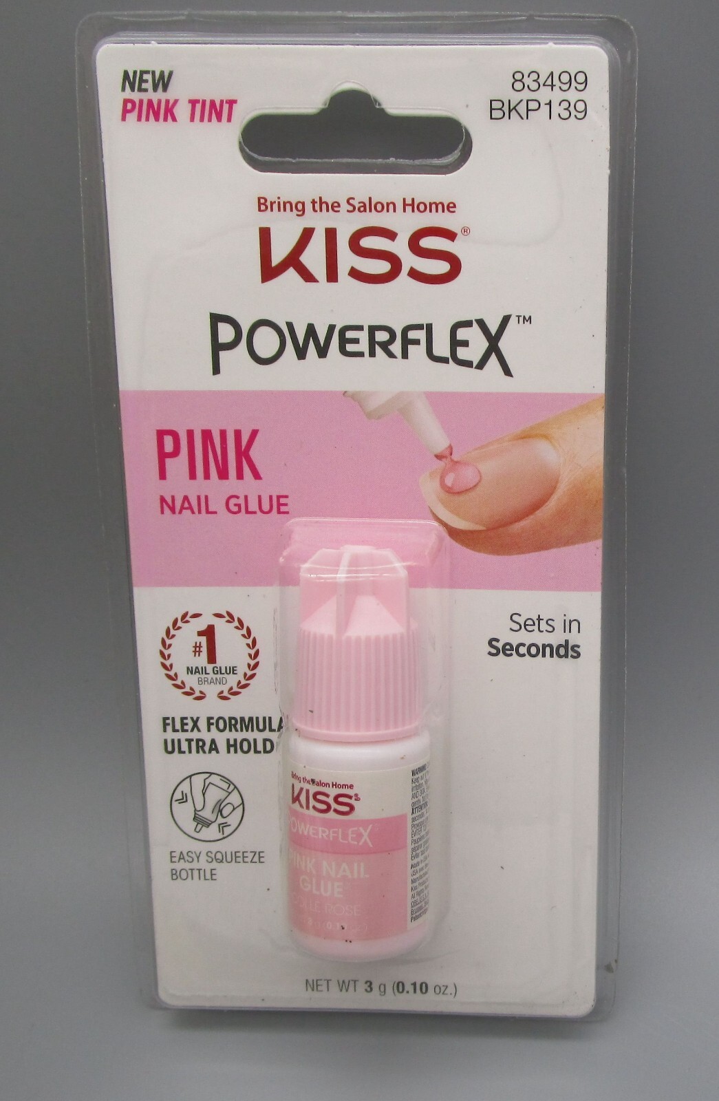 KISS ~ Pink Tint Powerflex Ultra Hold Nail Glue