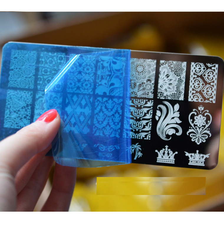 PICT YOU Manicure Stamping Plates Nail Art Stamp Templates Stainless Steel Image