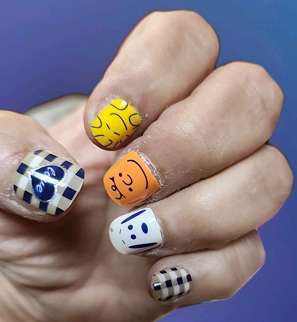 Peanuts Snoopy Press On Fashion Nails 2 Box Set Style #2