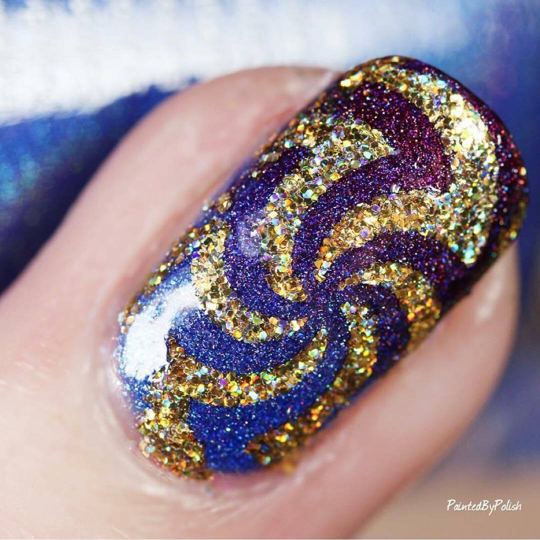 Hypnose Stencils for Nails, Swirl Nail Stickers, Nail Art, Nail Vinyls