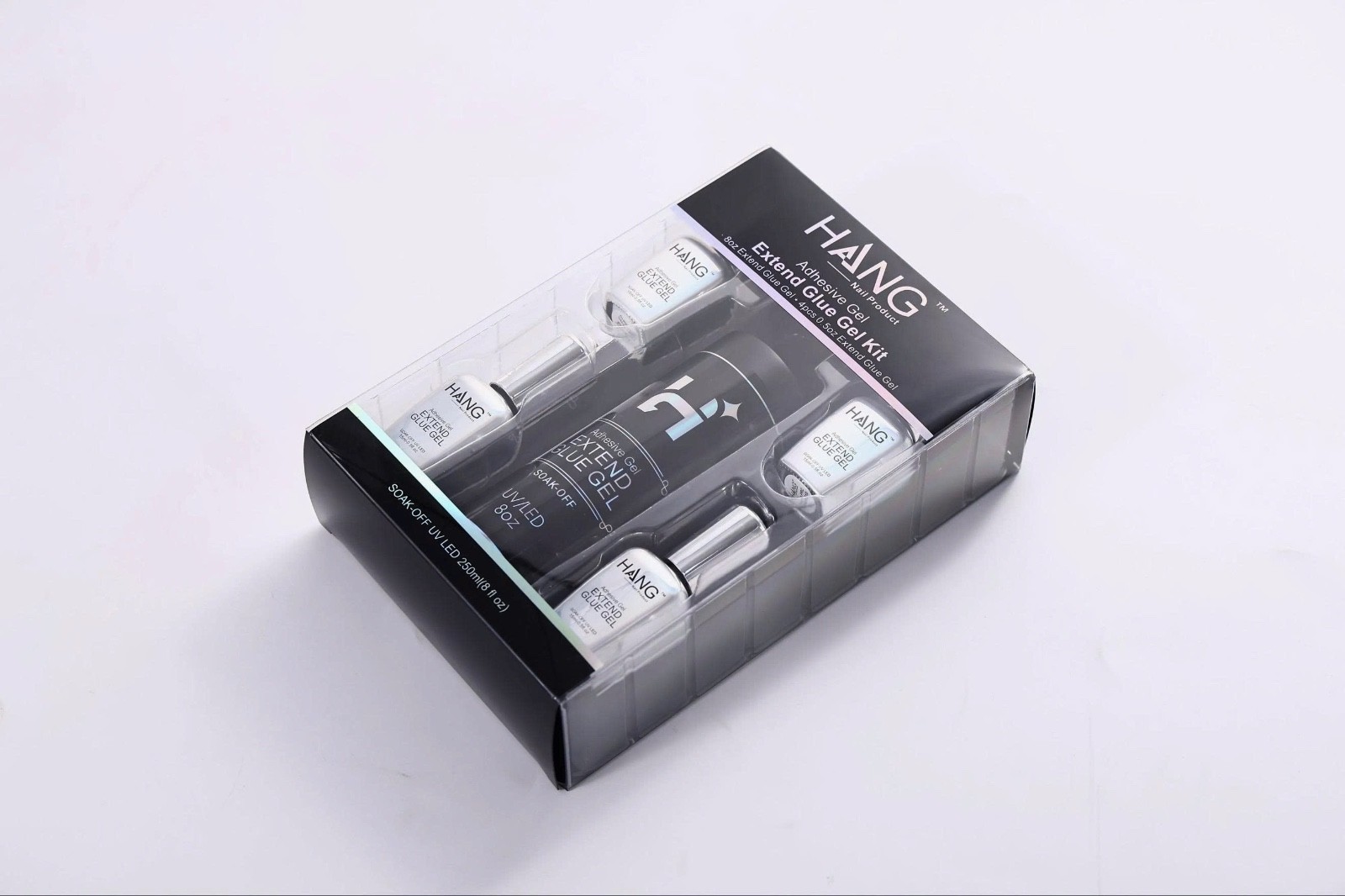 Extend Gel Combo 8 oz with 4 bottles 0.5oz
