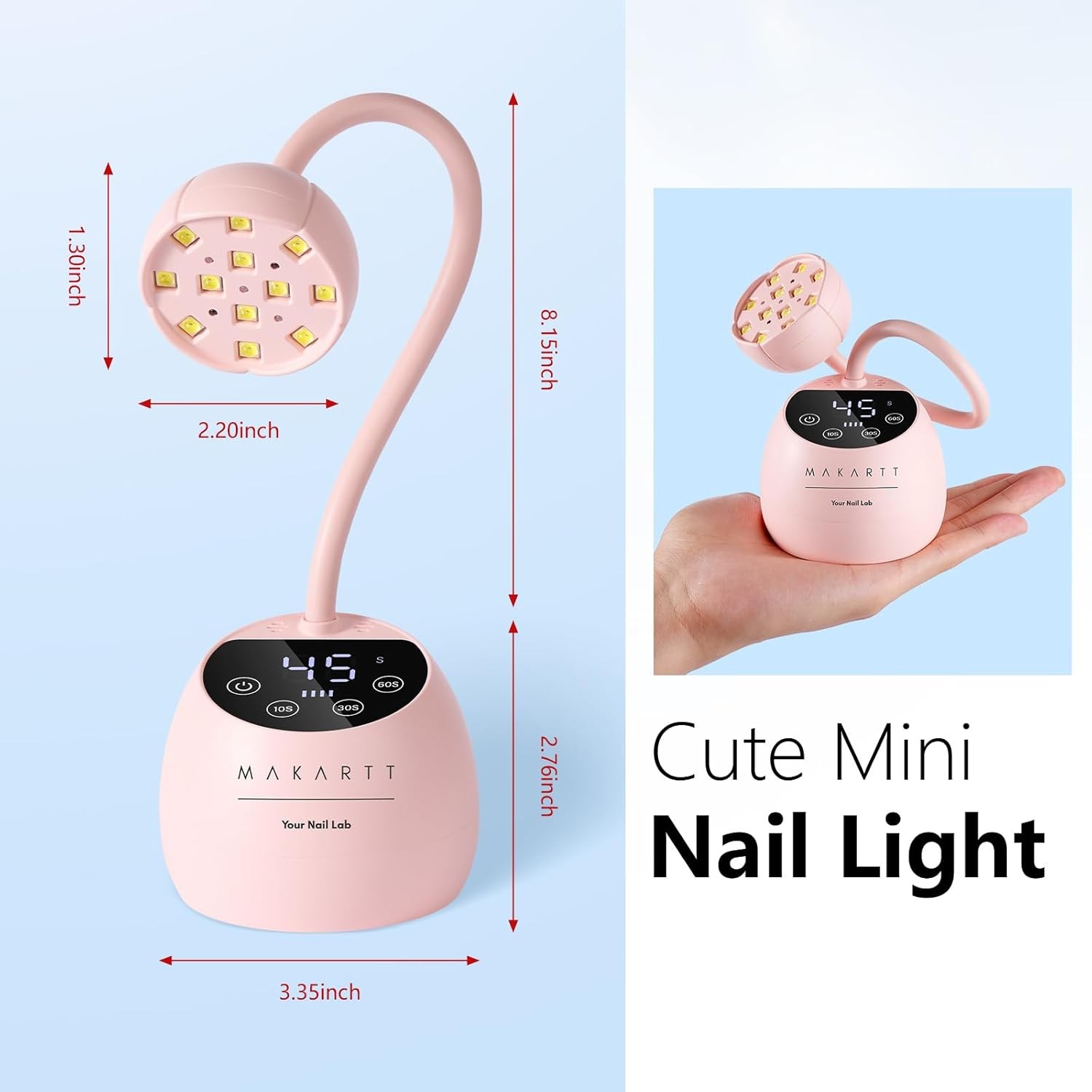 UV LED Nail Lp – Goosene UV Light for l Nails Cherie